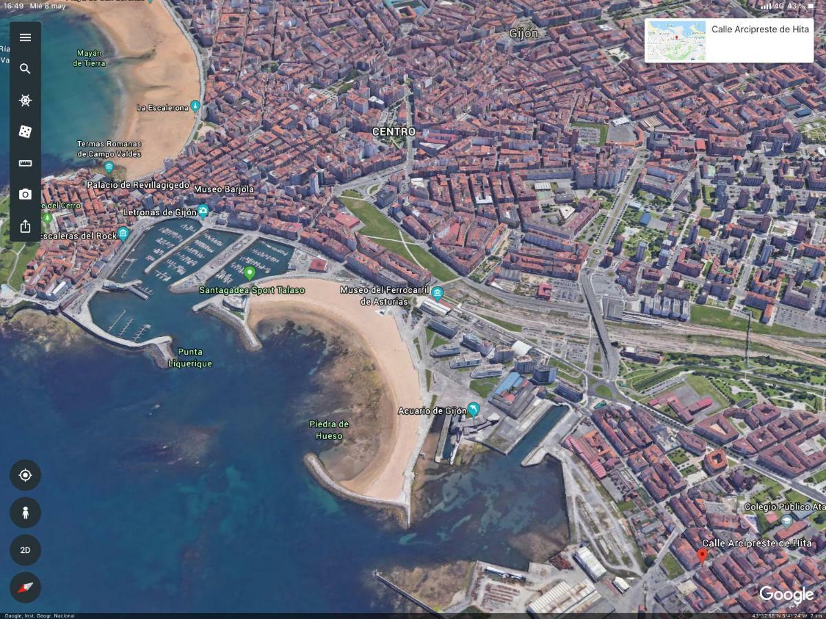 Apartament Acuarium 1 Gijón Zewnętrze zdjęcie